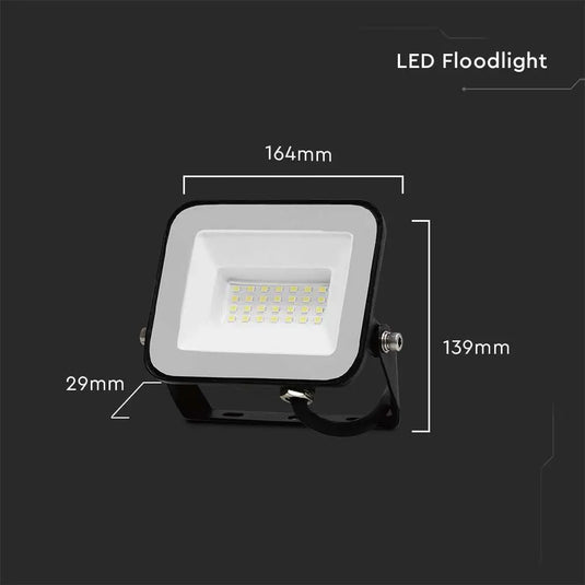 30w LED Floodlight With Samsung LEDs - 5 Year Warranty dimensions