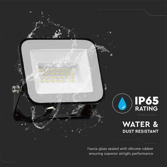 30w LED Floodlight With Samsung LEDs - 5 Year Warranty with dust and water resistance