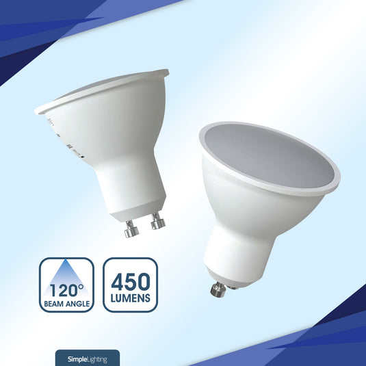 50 x 5w GU10 LED Lamps 400 lumens