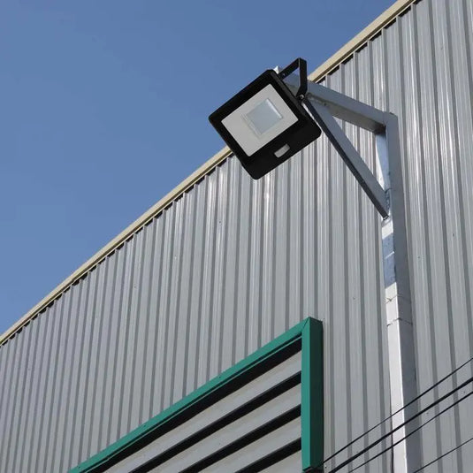 50w LED Flood Light mounted outside