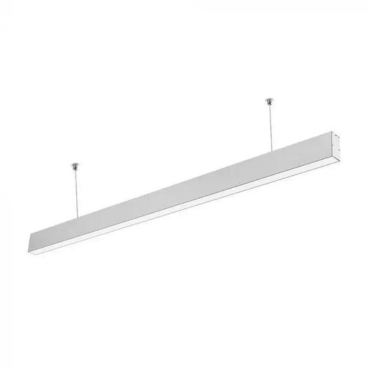 40W LED Linear Hanging Light, Samsung Chip - Silver