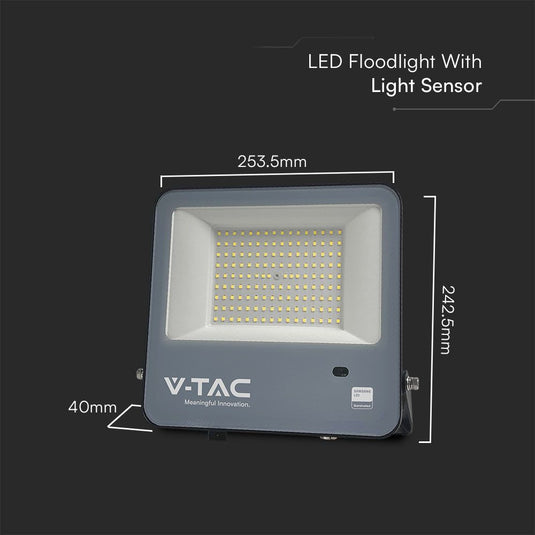 100w photocell floodlight, sixth view
