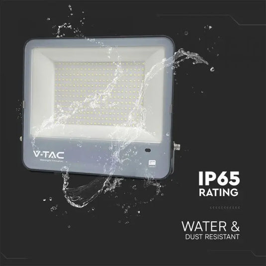 200w LED Flood Light with Photocell Sensor & Samsung Chip - 65000K with water and dust resistant