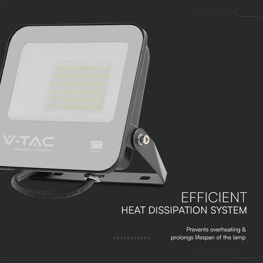 50w LED Flood Lights with Samsung Chips, 6500K - Efficient Heat Dissipation System