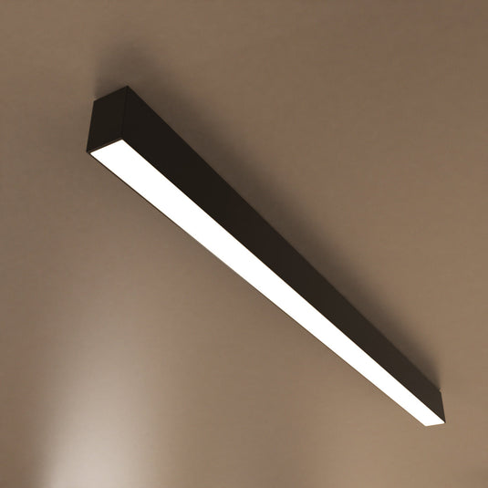 Surface mounted back 4ft linear light warm white