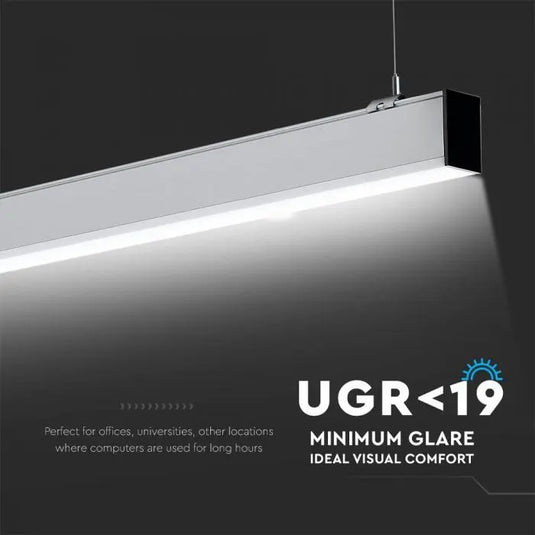 40W LED Linear Hanging Light, Samsung LED Chip,UGR<19 minimum glare