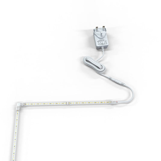 Connectors shown with a power supply