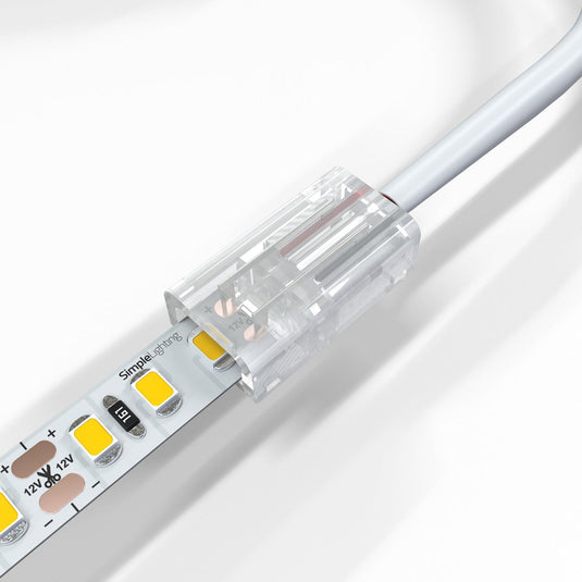 Quick connector for SMD strip