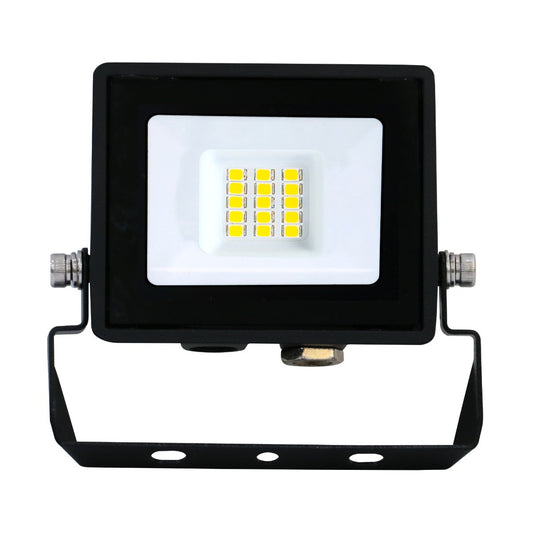 10w eco LED floodlight in black