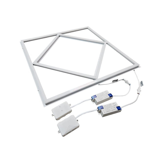 LED panel with its driver, second angle