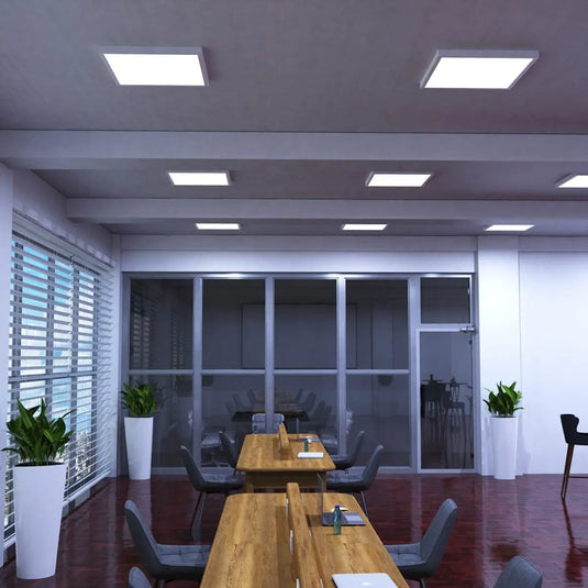 40w Surface Mounted LED Panel, Cool White conference room setting