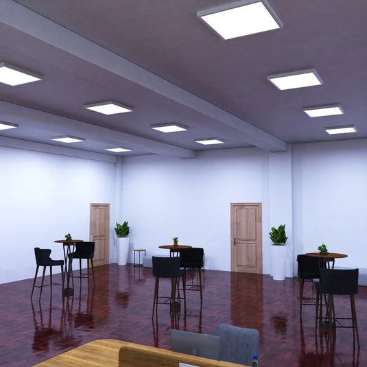 40w Surface Mounted LED Panel, Cool White office corner setting