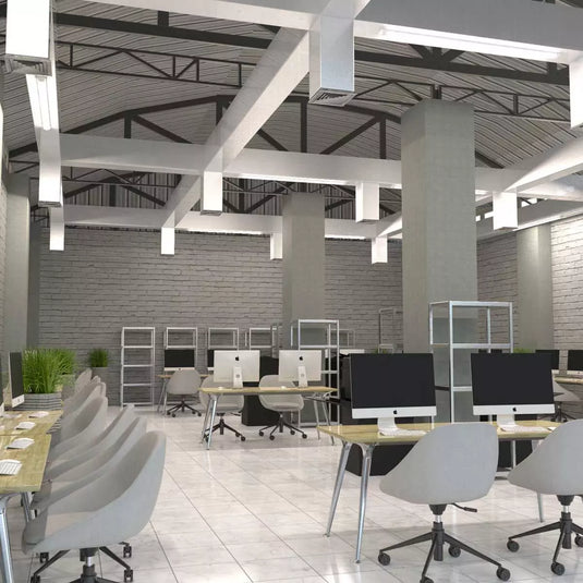 LED Batten Light office setting