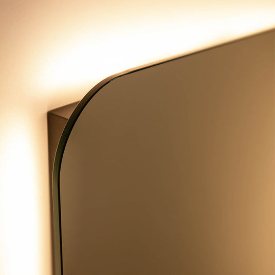 Harbour mirror backlight set to warm white