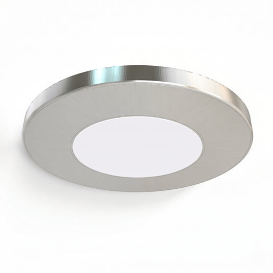 75mm round cabinet light from above at an angle