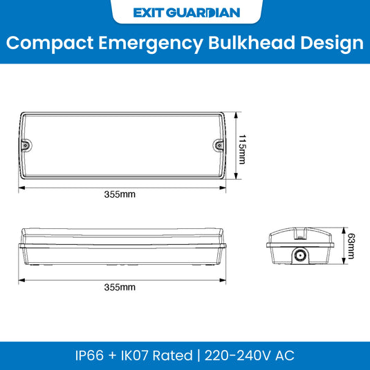 Infographic on the compact bulkhead design