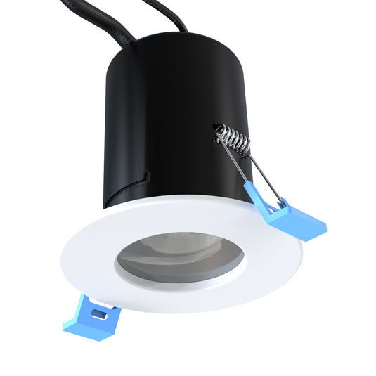 White LED IP65 Downlight - Side