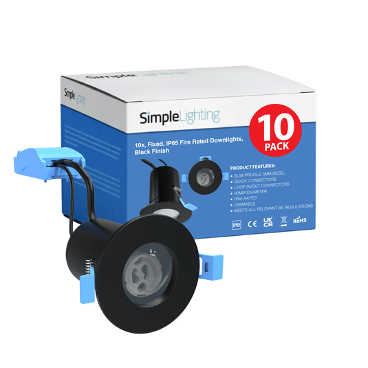 Pack of 10 IP65 LED Downlight