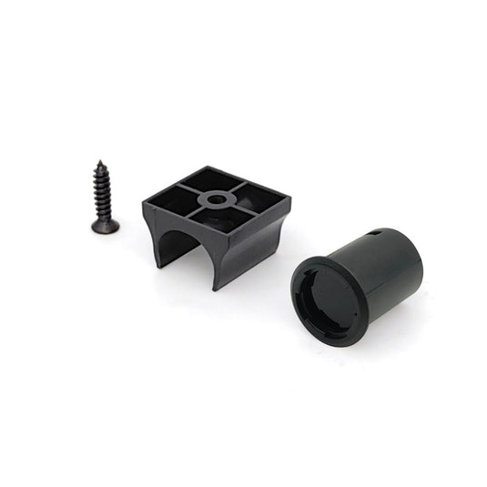 Sensor with a screw and mounting clip