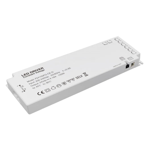 100w LED driver with output sockets and a sensor port