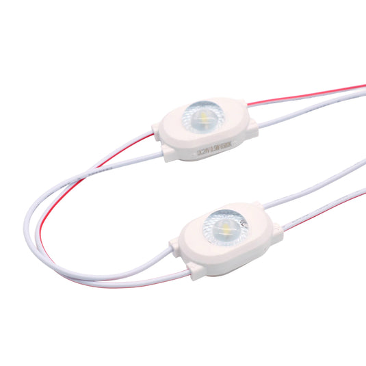 Two single LED modules connected