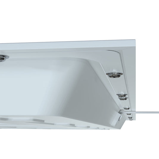Back of the panel with its bolts