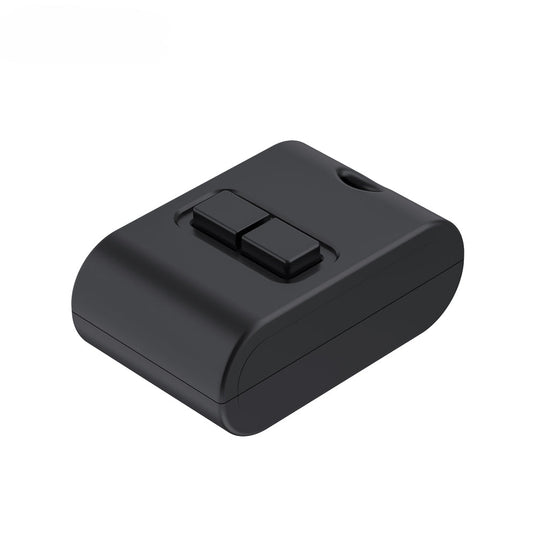 Black 2 gang kinetic mini fob switch