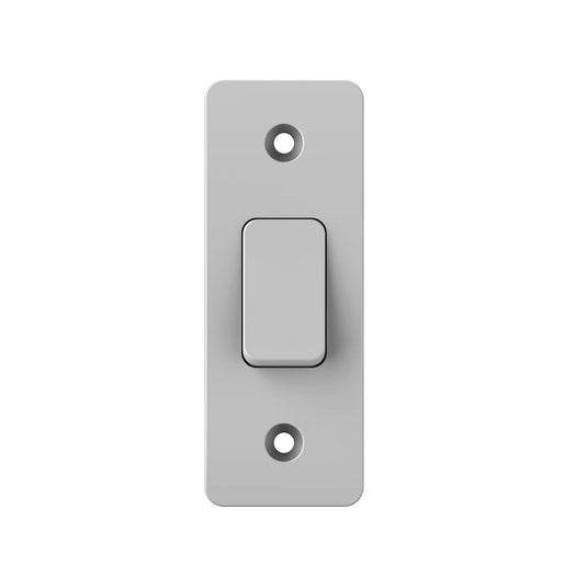 Polar white kinetic architrave switch