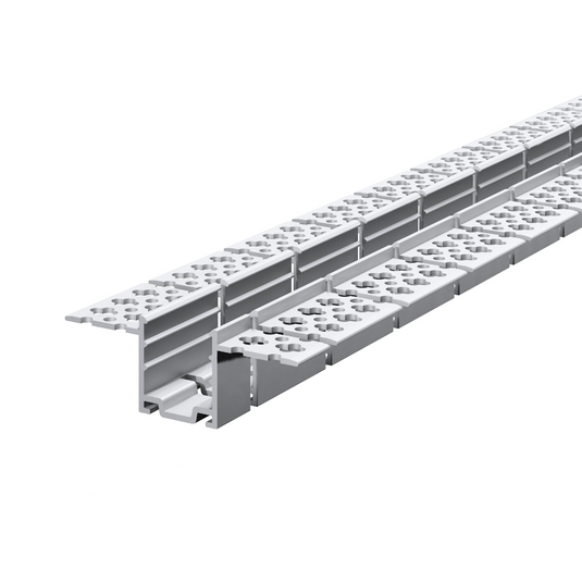 Bendable plaster-in aluminium profile for PRO neon flex