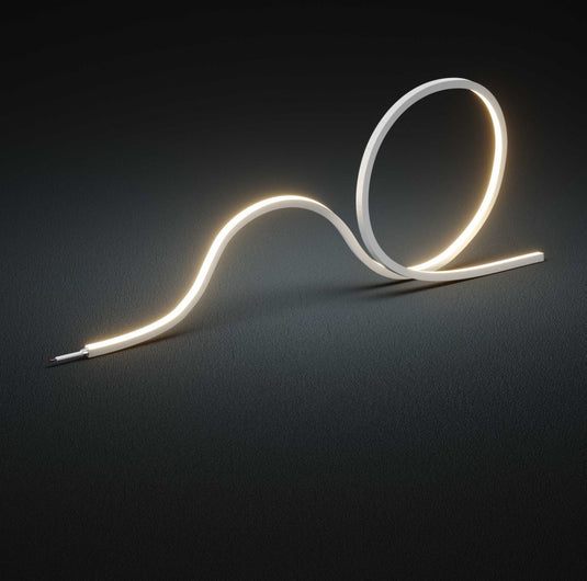 Top bending natural white neon flex
