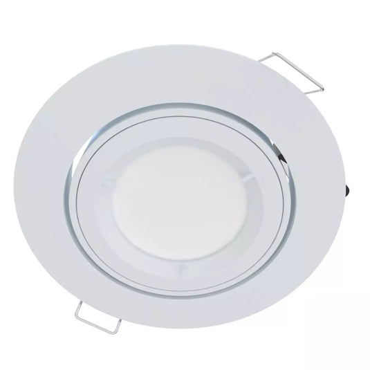 White GU10 Tilt Downlight