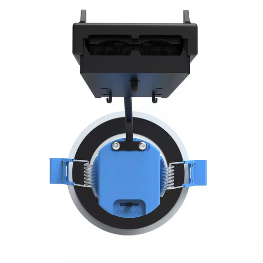 Back full shot of a 6w, Colour Adjustable Fire Rated Downlight