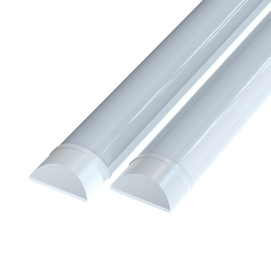 Pack of 2 slim 4ft LED batten lights