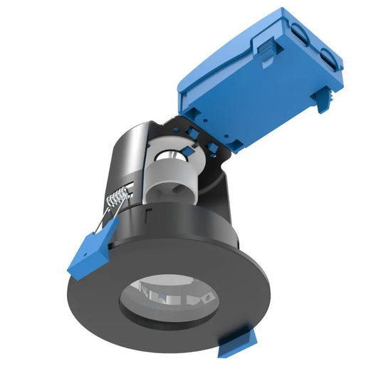 black IP65 downlight