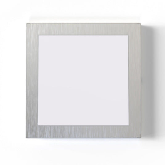 Square cabinet light with its magnetic cover