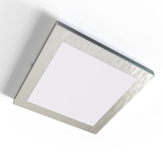 Square cabinet light mounted