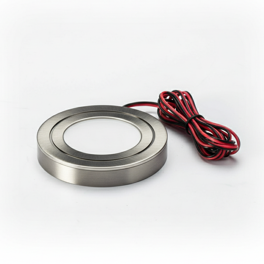 2.7w cabinet light in brushed nickel