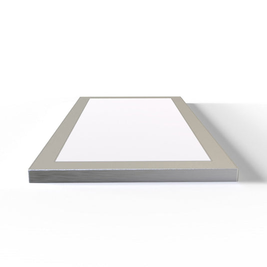 Magnetic frame covering the cabinet light fitting