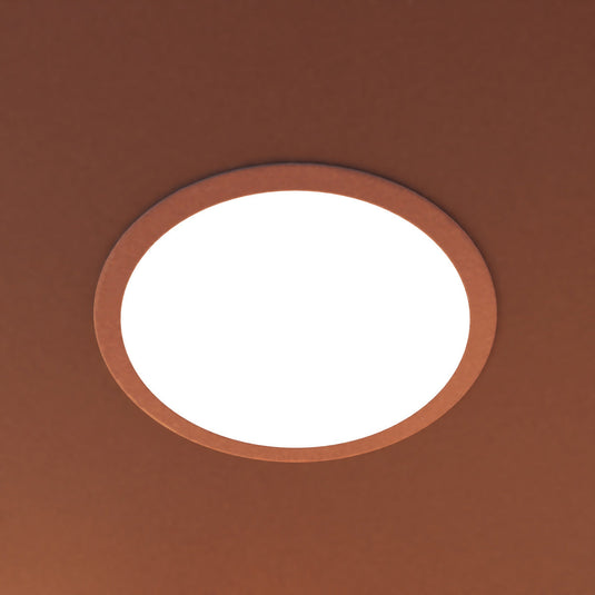 Close up of a fitted warm white panel