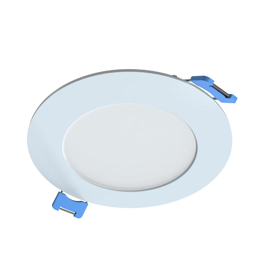 6w circular LED panel at an angle