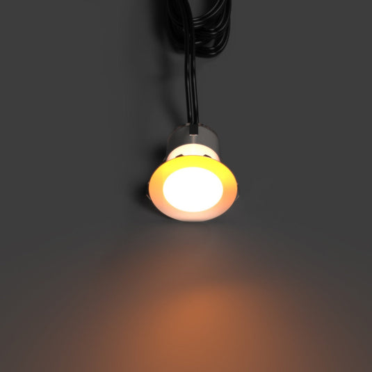 30mm decking light glowing orange
