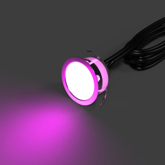 39.5mm decking light glowing purple