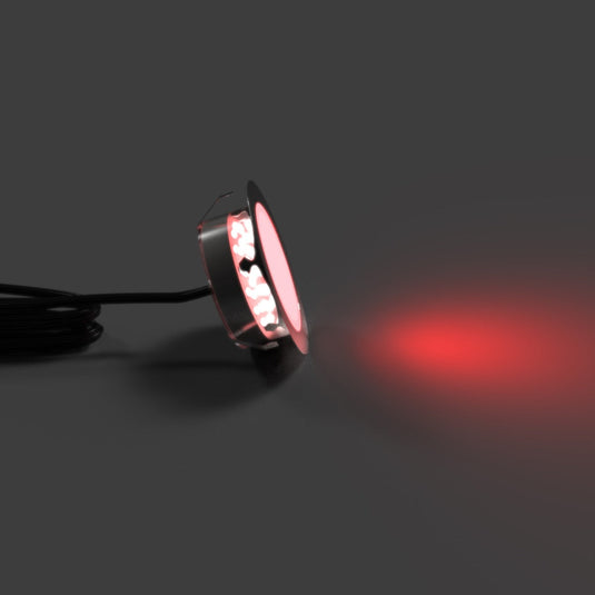 80mm decking light glowing red