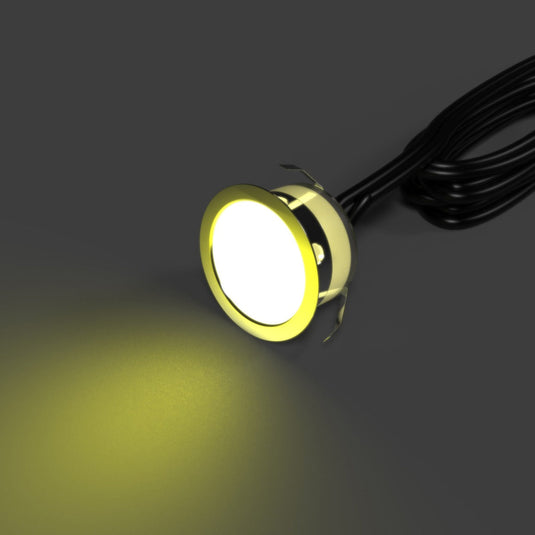 39.5mm decking light glowing yellow