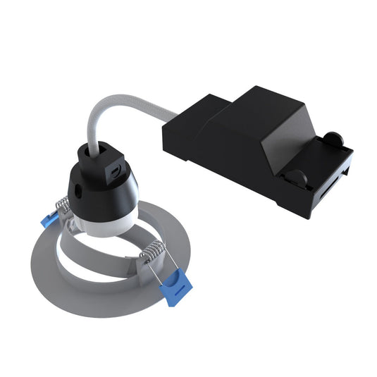 Top of the tilt downlight at an angle