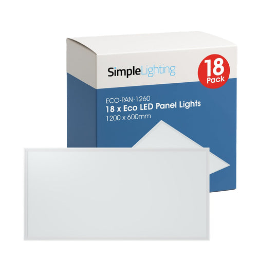 Pack of 18 1200x600 LED panels