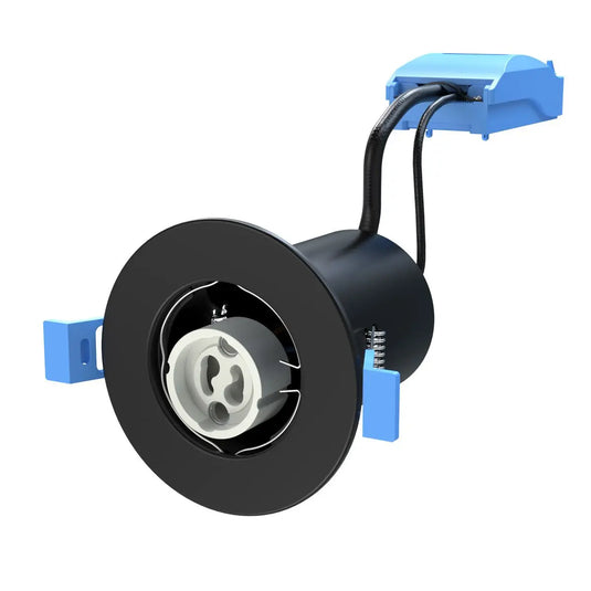 Black Downlight, Fire Rated GU10