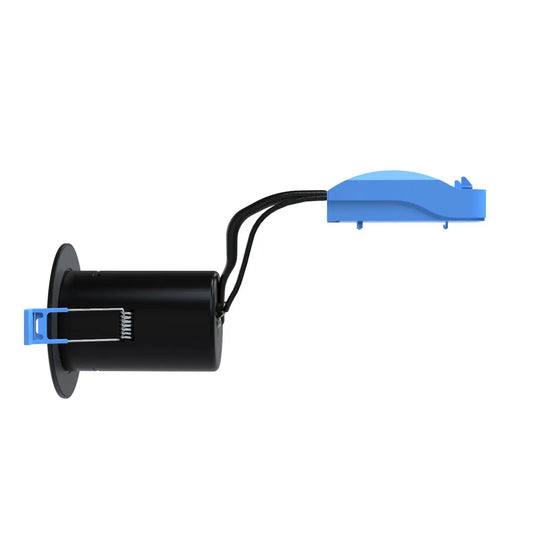 Black Downlight, Fire Rated GU10 side shot