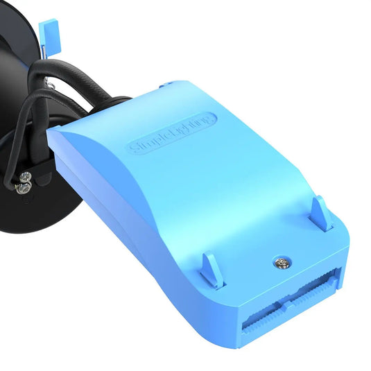 Black Downlight, Fire Rated GU10 wire box