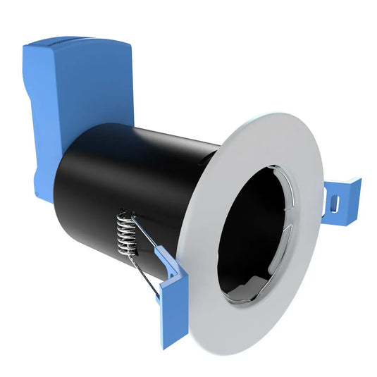 Fire Rated Downlight, GU10, Fixed - IP20 with White Finish
